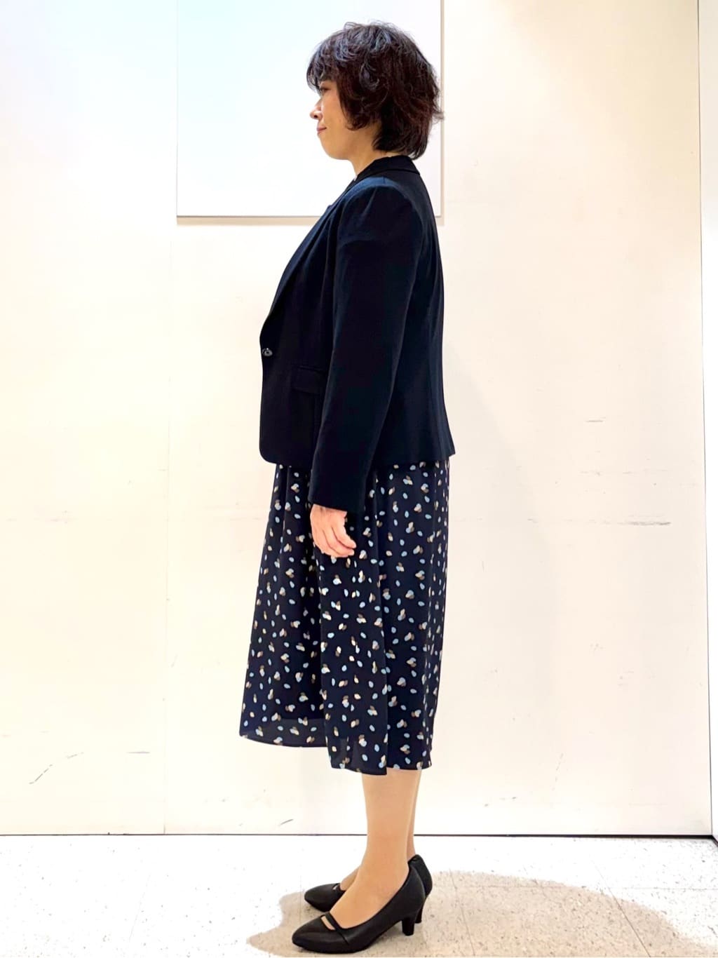 ヤスコさんの「Reflect｜【SS-4Lサイズ】匠ジャケット／ベーシックテーラード／WEB先行カラーあり」を使ったコーディネート