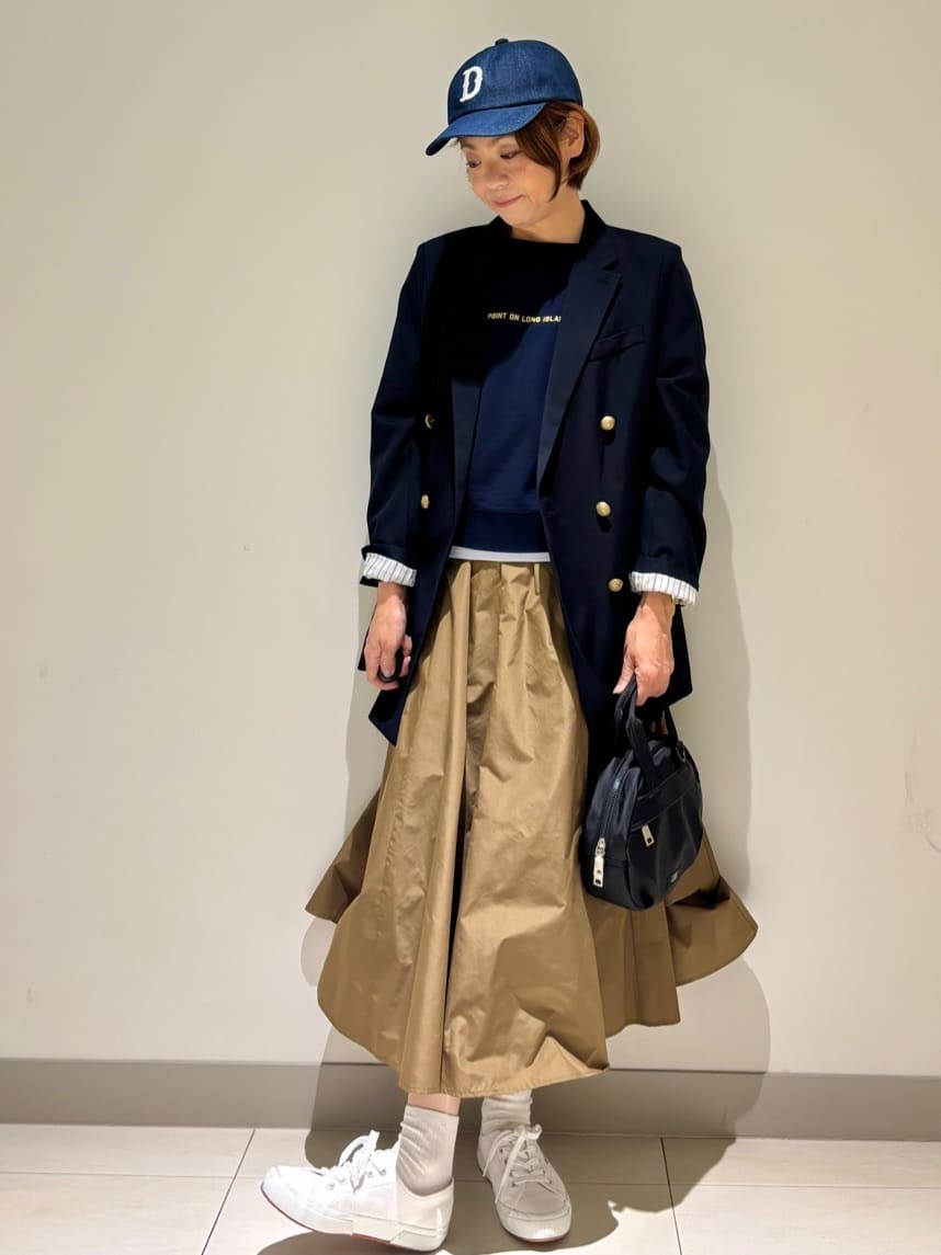 Haruさんの「Dessin｜ダブルジャケット」を使ったコーディネート