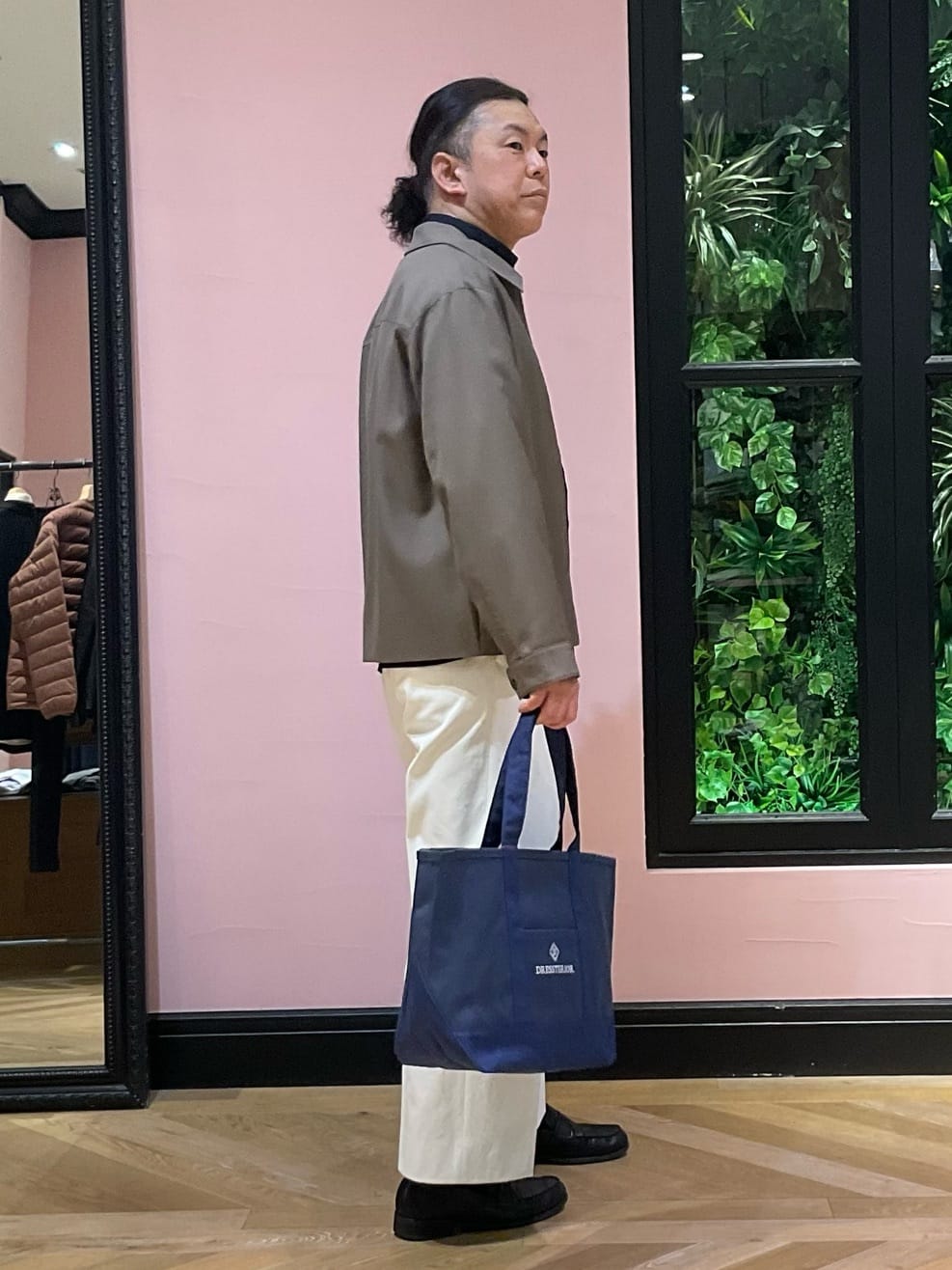 Nagaseさんの「DRESSTERIOR｜【ウォッシャブル】ウールハリントン ジャケット」を使ったコーディネート