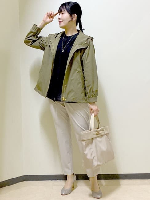  beni_gingerさんの「Reflect｜【花粉バリア】マウンテンパーカー」を使ったコーディネート