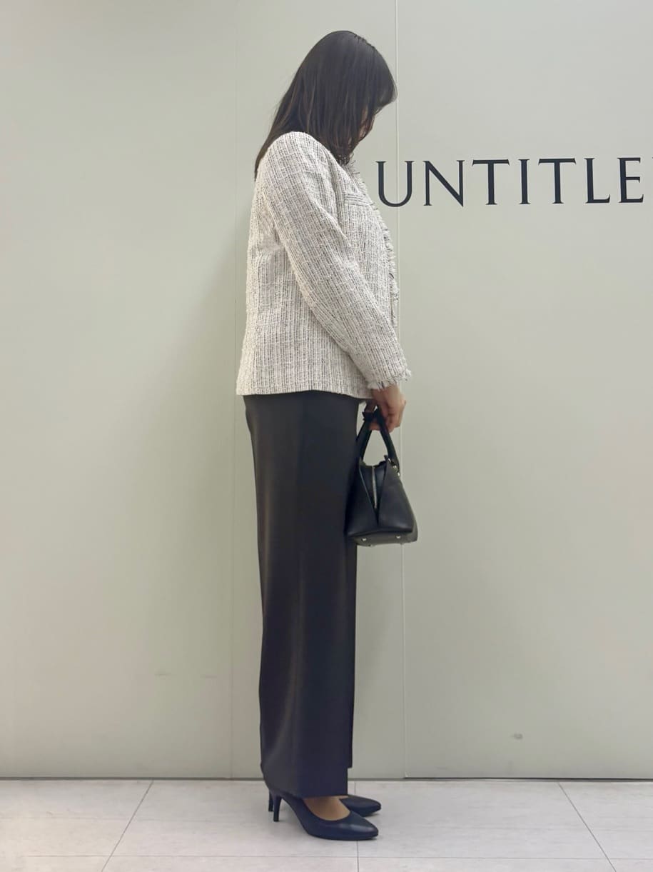 Sakaiさんの「UNTITLED｜【仕事着/スーツ】ファンシーツイード ジャケット」を使ったコーディネート