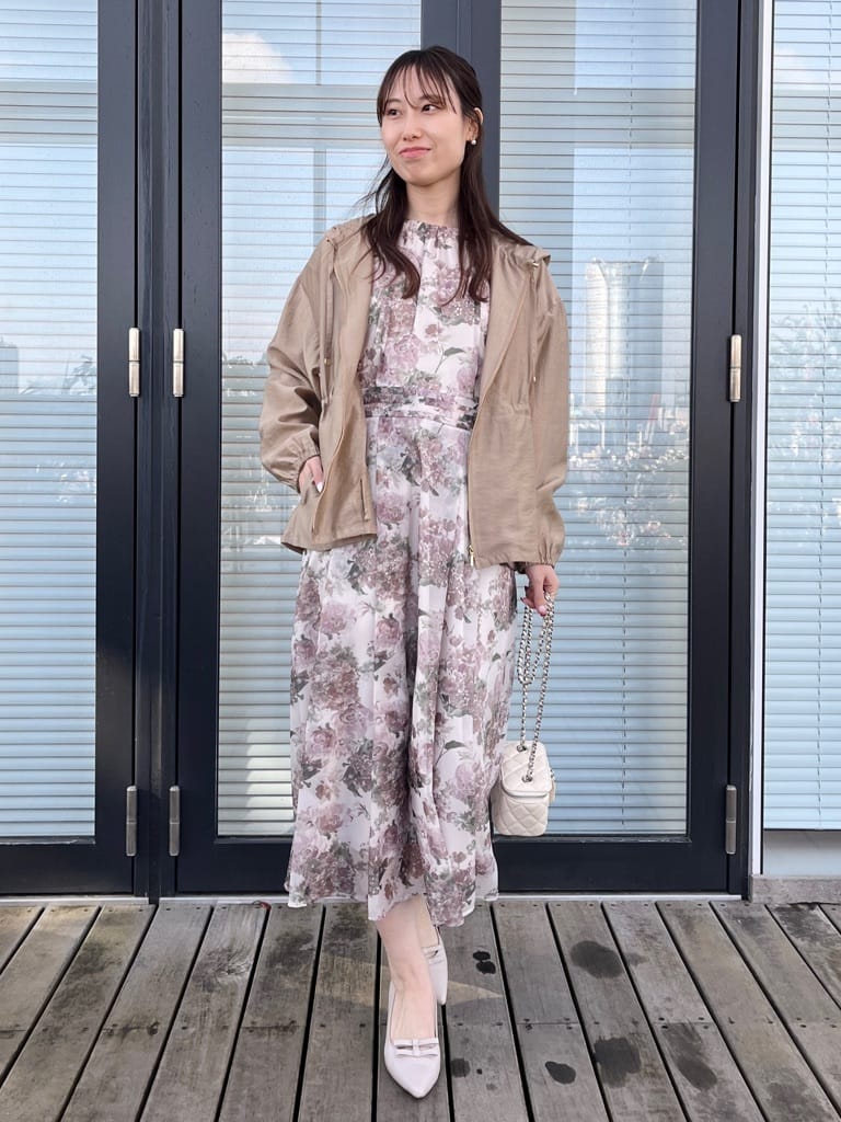 はばさんの「Couture brooch｜【洗える】愛されシアーマンパ」を使ったコーディネート