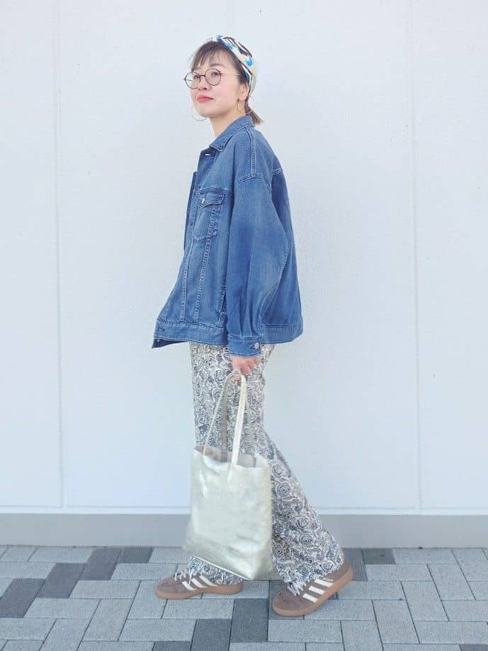 MUTSUKOさんの「UNTITLED｜【Healthy DENIM】別注Bran／デニムジャケット」を使ったコーディネート