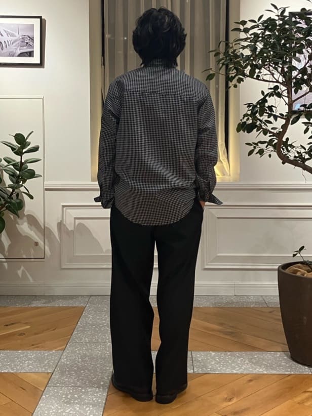 junyaさんの「DRESSTERIOR｜ミニチェックシャツ」を使ったコーディネート