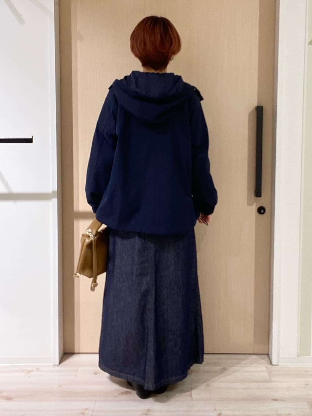 ひらしーさんの「SHOO･LA･RUE｜楽にきちんと見られたい　大人カジュアルボーダーニット」を使ったコーディネート