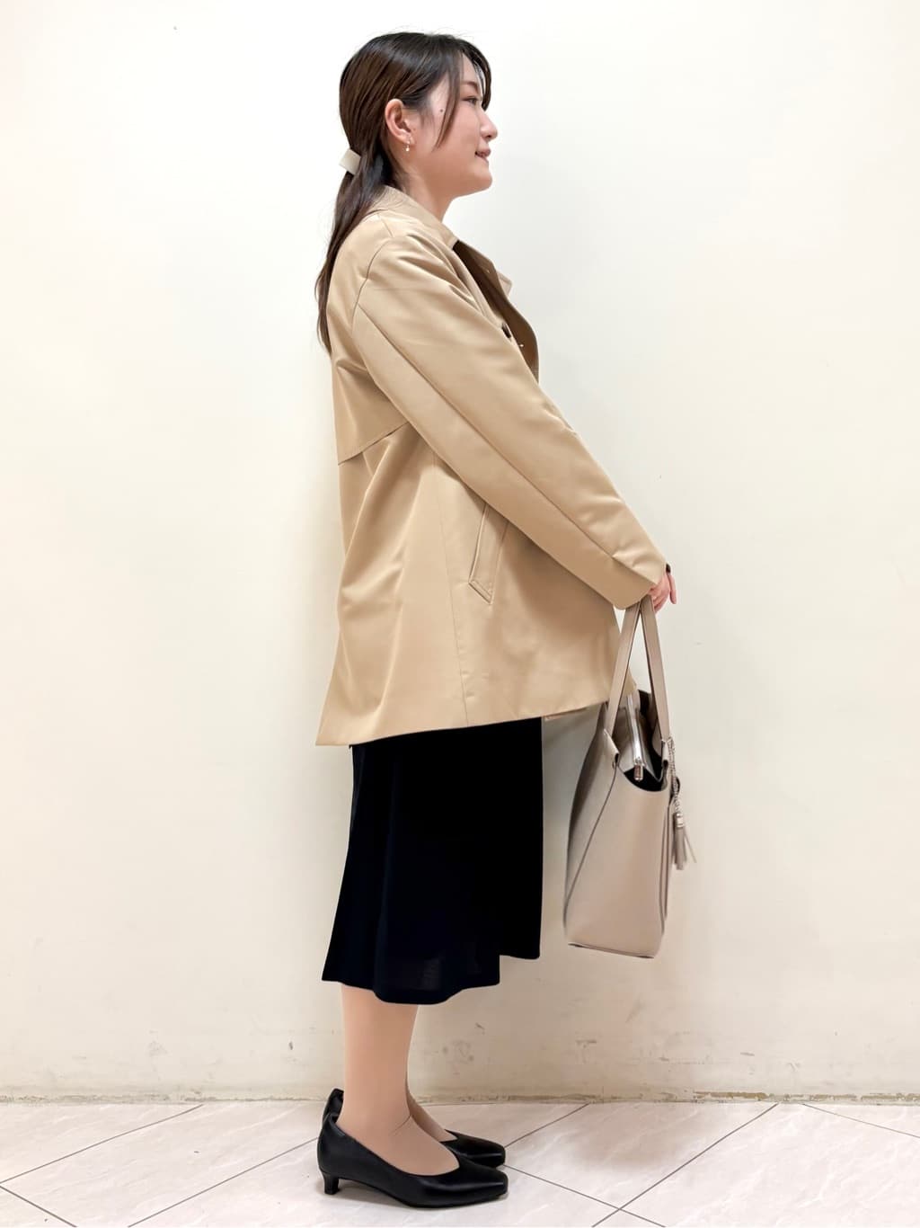 mikiさんの「Reflect｜【オン・オフ着回しやすい◎】ダブルブレストジャケット」を使ったコーディネート