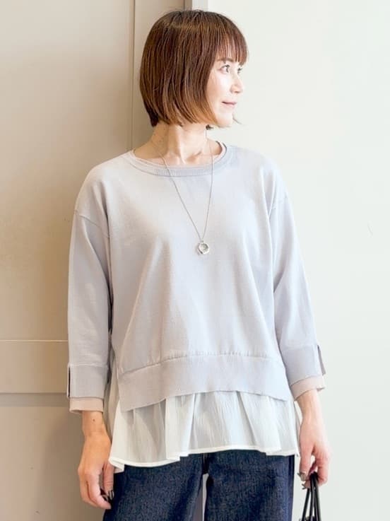 yamakoさんの「grove｜【SOMETHING&times;grove別注】LISAWIDE DENIM PANTS」を使ったコーディネート