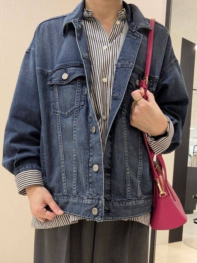 u-macoさんの「UNTITLED｜【Healthy DENIM】別注Bran／デニムジャケット」を使ったコーディネート