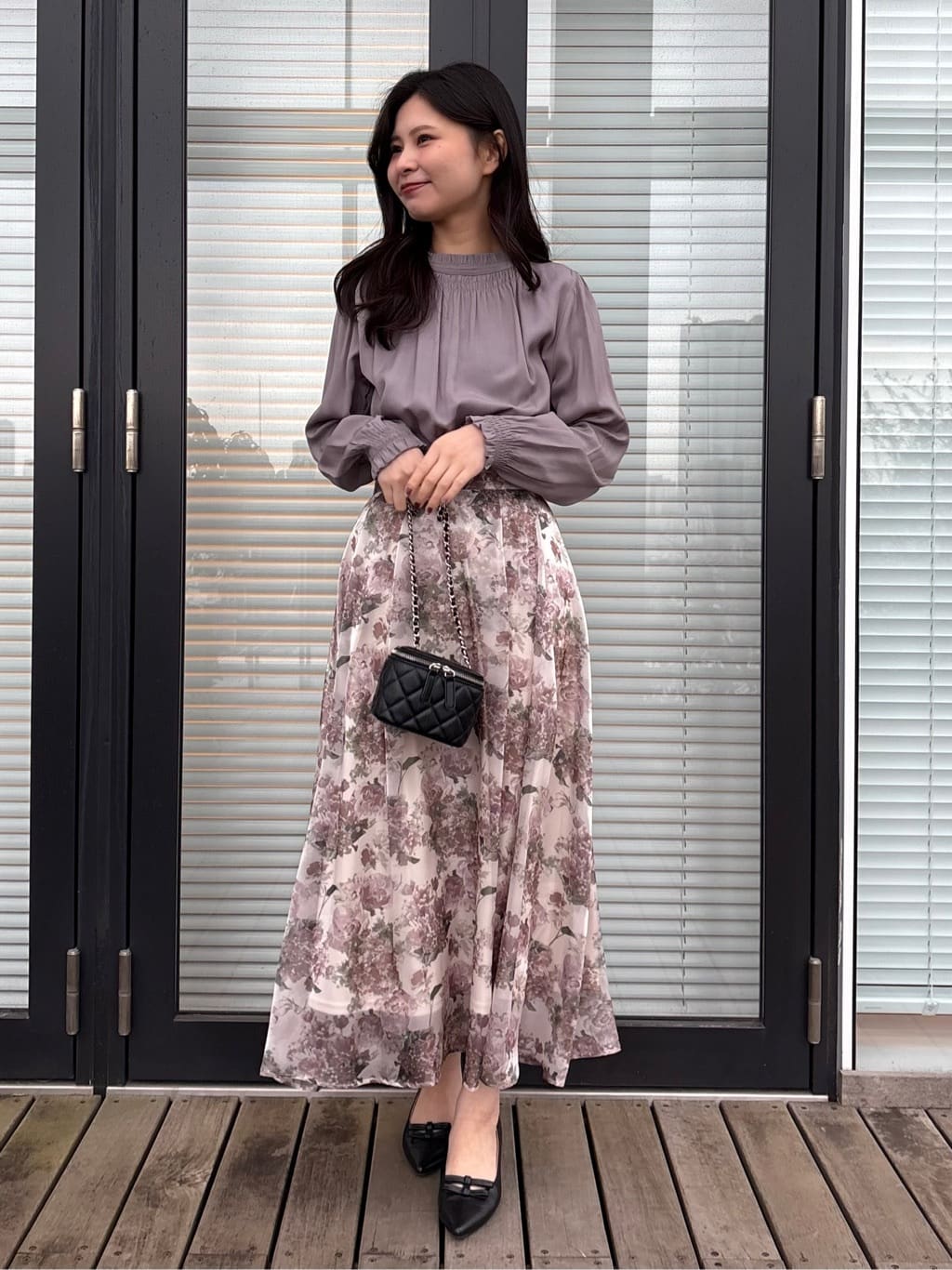 AOIさんの「Couture brooch｜【洗える・通勤】Springオーガンフルールスカート」を使ったコーディネート