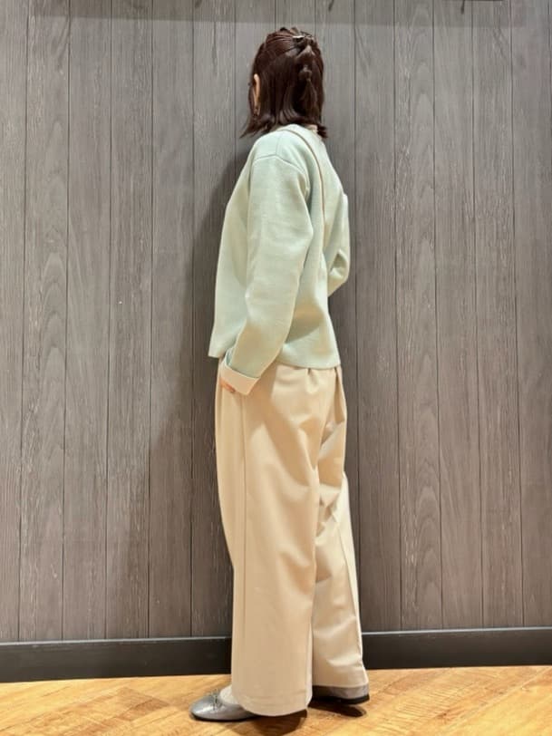 meiさんの「SHOO･LA･RUE｜【洗濯機可/S-LL】品良くきまる 配色カーディガン」を使ったコーディネート