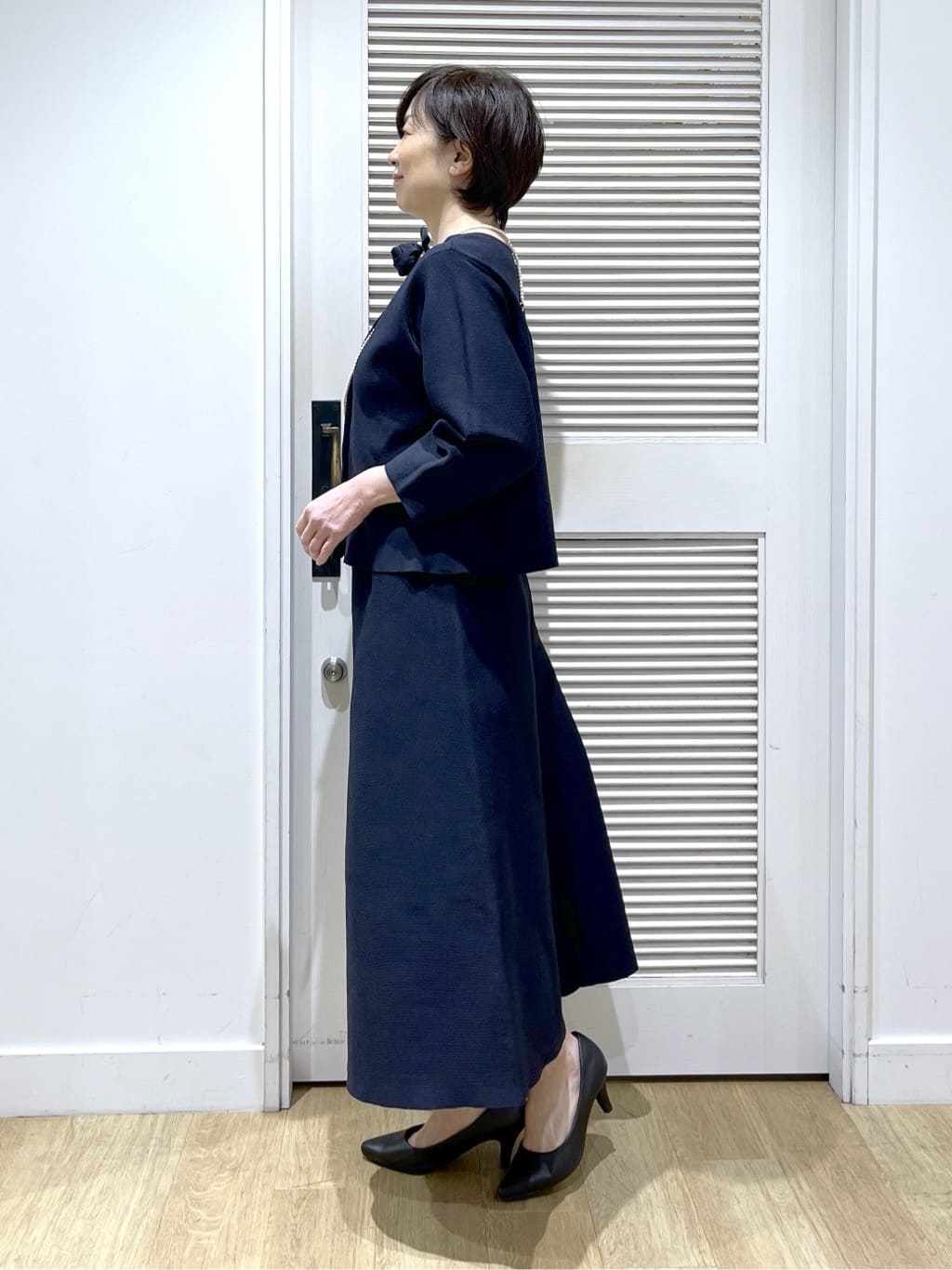 Miyazakiさんの「Dessin｜【入卒/セレモニー/単品使い2WAY可能】ニットセットアップ」を使ったコーディネート