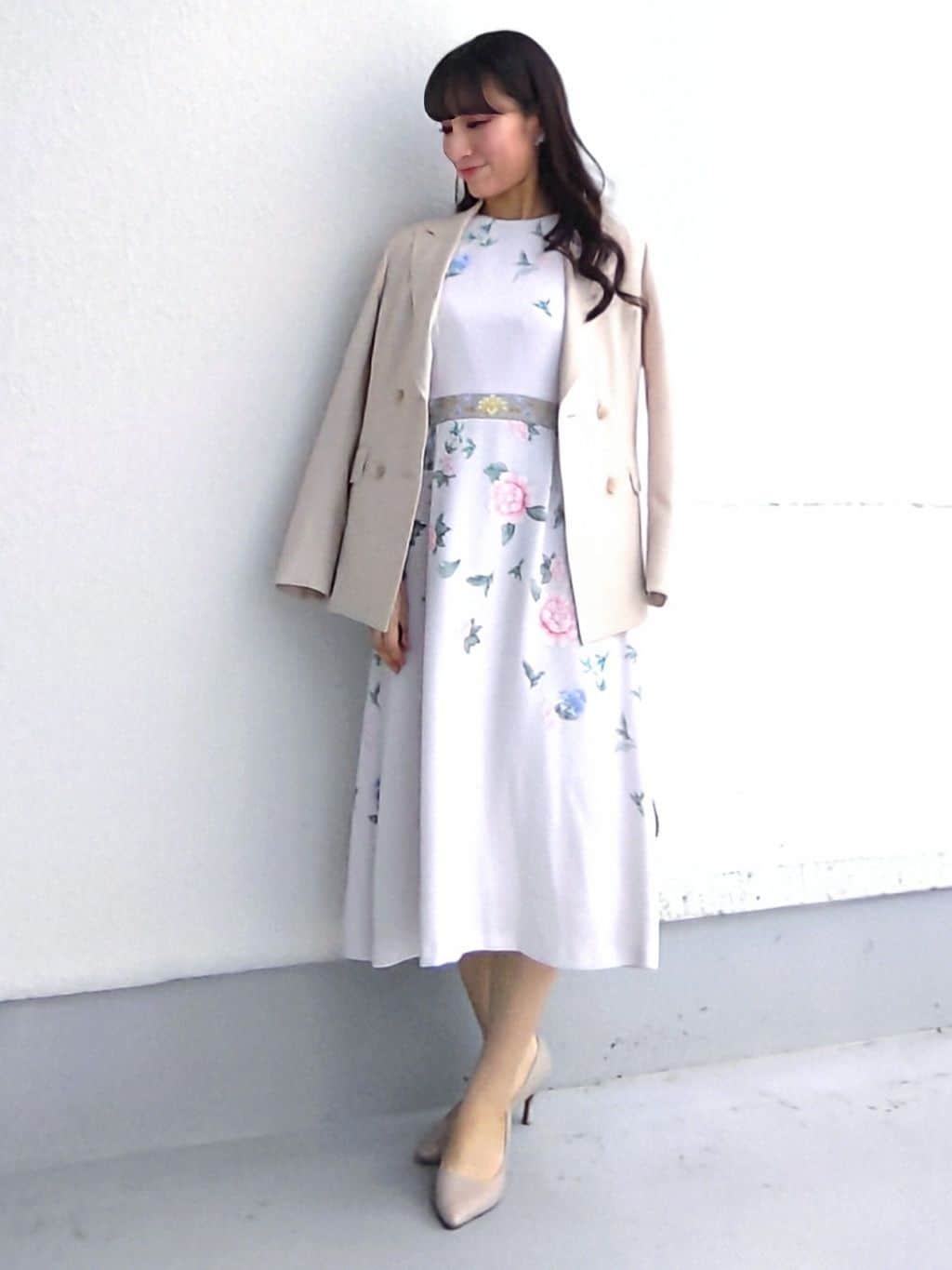 keinaさんの「SunaUna｜【SS～L】オリエンタルプリントワンピース」を使ったコーディネート