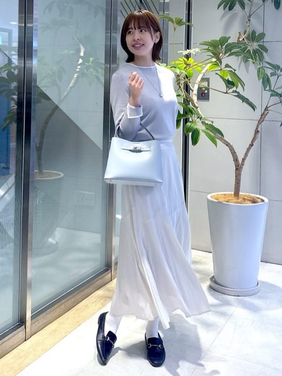 yukaさんの「UNTITLED｜【アンサンブル可/洗える】ウォームスパンニット」を使ったコーディネート