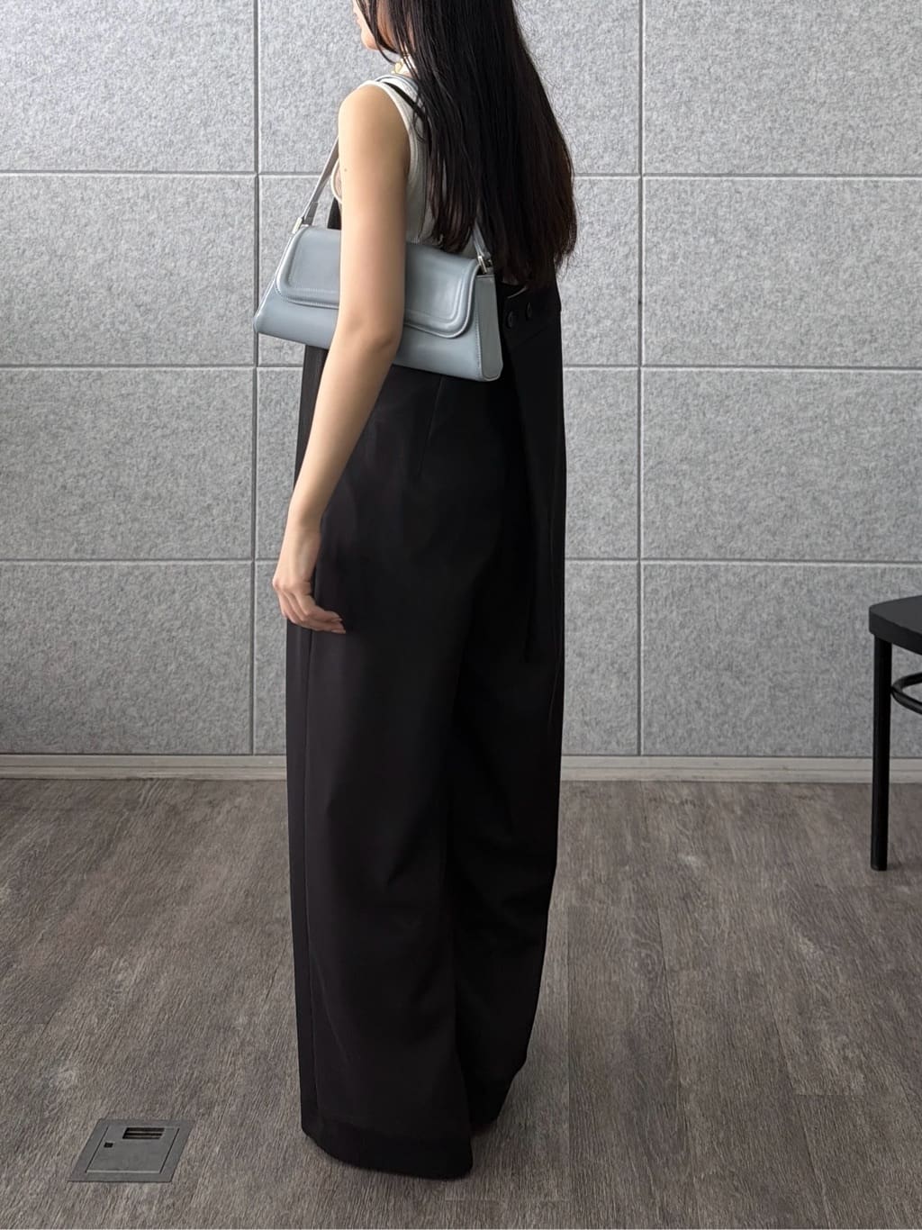 rinaさんの「INDIVI｜メッシュロンパース」を使ったコーディネート