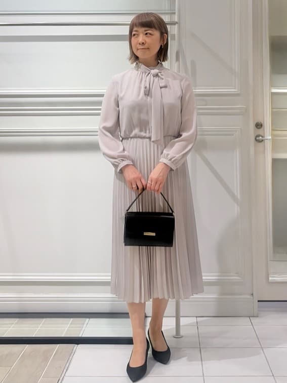 AKKOさんの「UNTITLED｜【仕事着/スーツ】ファンシーツイード ジャケット」を使ったコーディネート