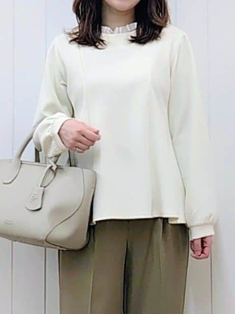 itoさんの「Dessin｜【入卒/セレモニー/セットアップ可能】カットジョーゼット2WAYトップス」を使ったコーディネート