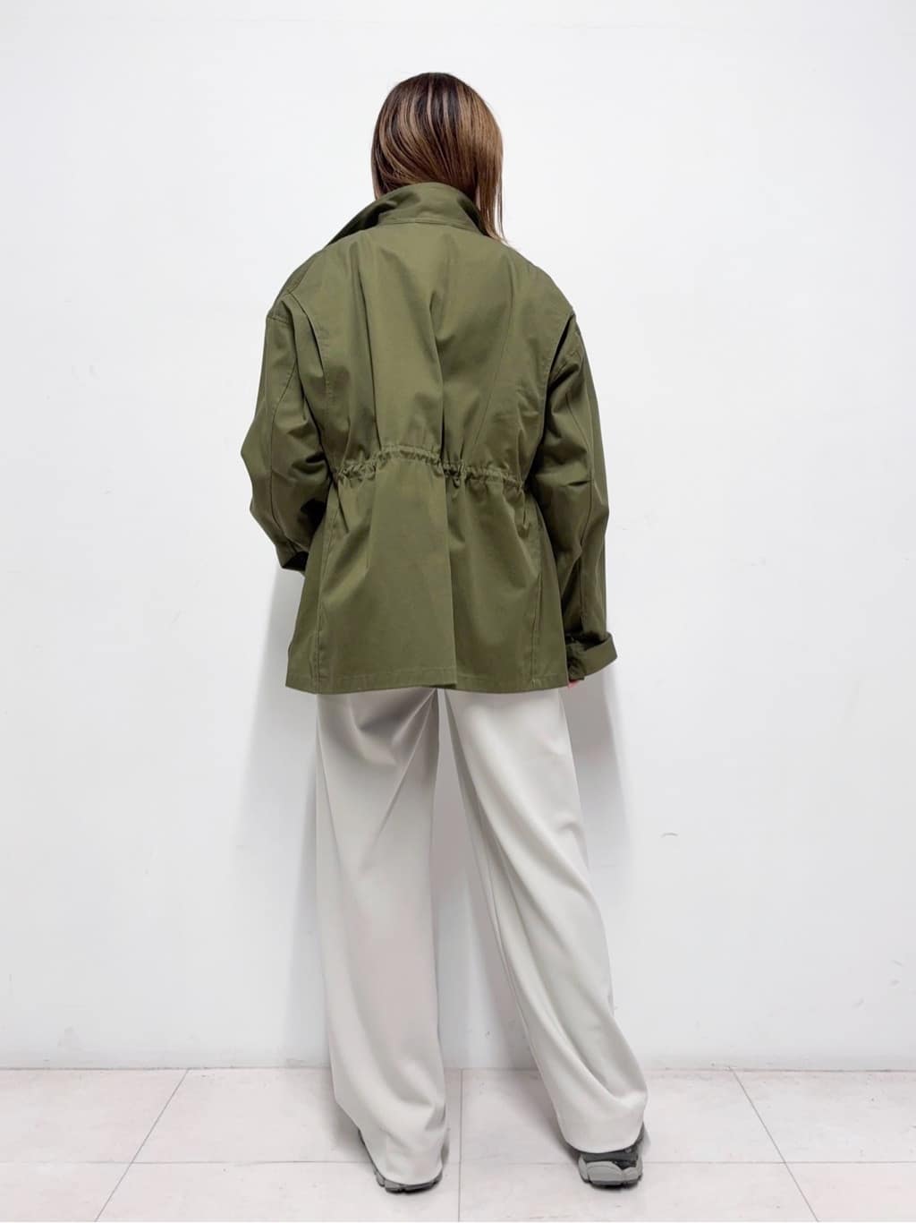 Nishijimaさんの「DRESSTERIOR｜【ウォッシャブル】コンパクトコットンミリタリーブルゾン」を使ったコーディネート