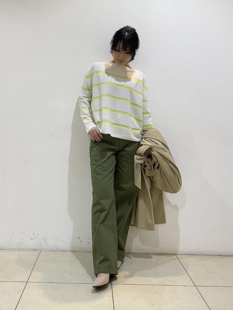 watanabeさんの「UNTITLED｜◆【はっ水/洗える】タスランステンカラーコート」を使ったコーディネート