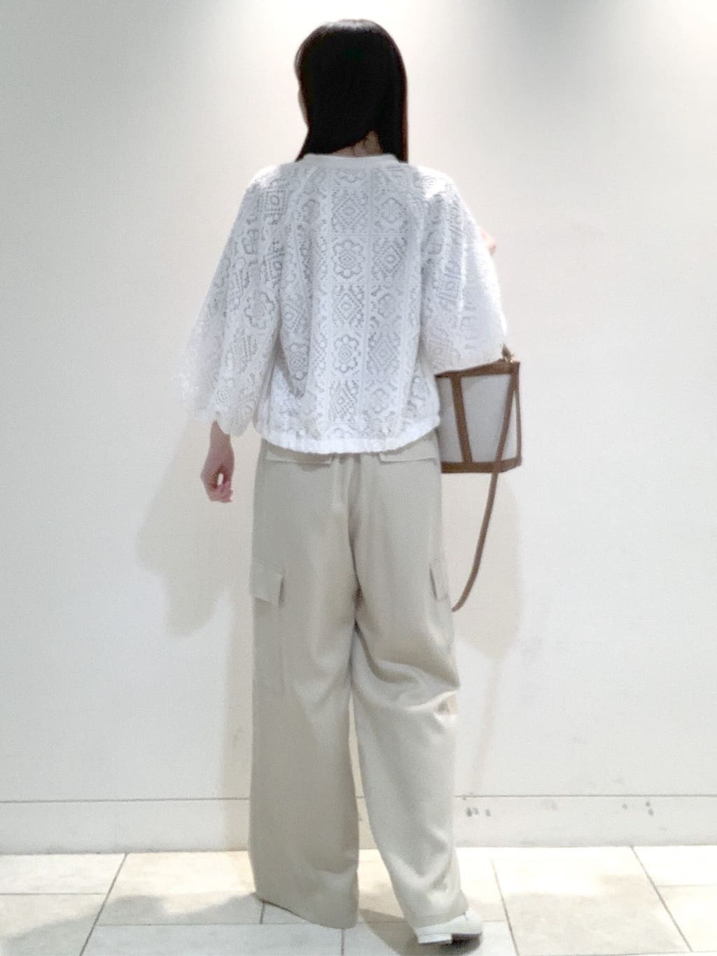 ヤマグチさんの「Reflect｜【セットアップ可】ジップアップレースショートブルゾン」を使ったコーディネート