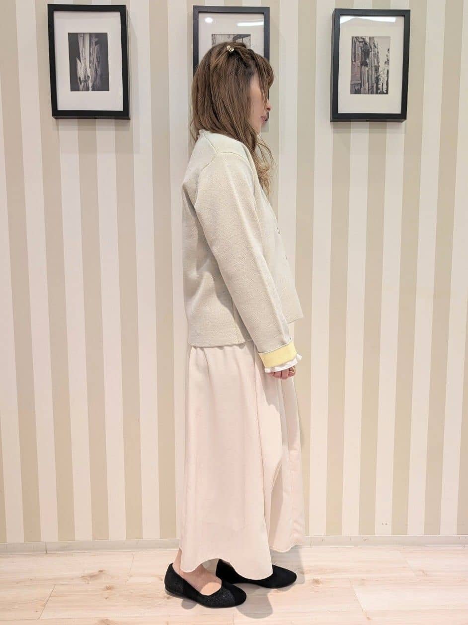 otaさんの「SHOO･LA･RUE｜【洗濯機可/S-LL】品良くきまる 配色カーディガン」を使ったコーディネート