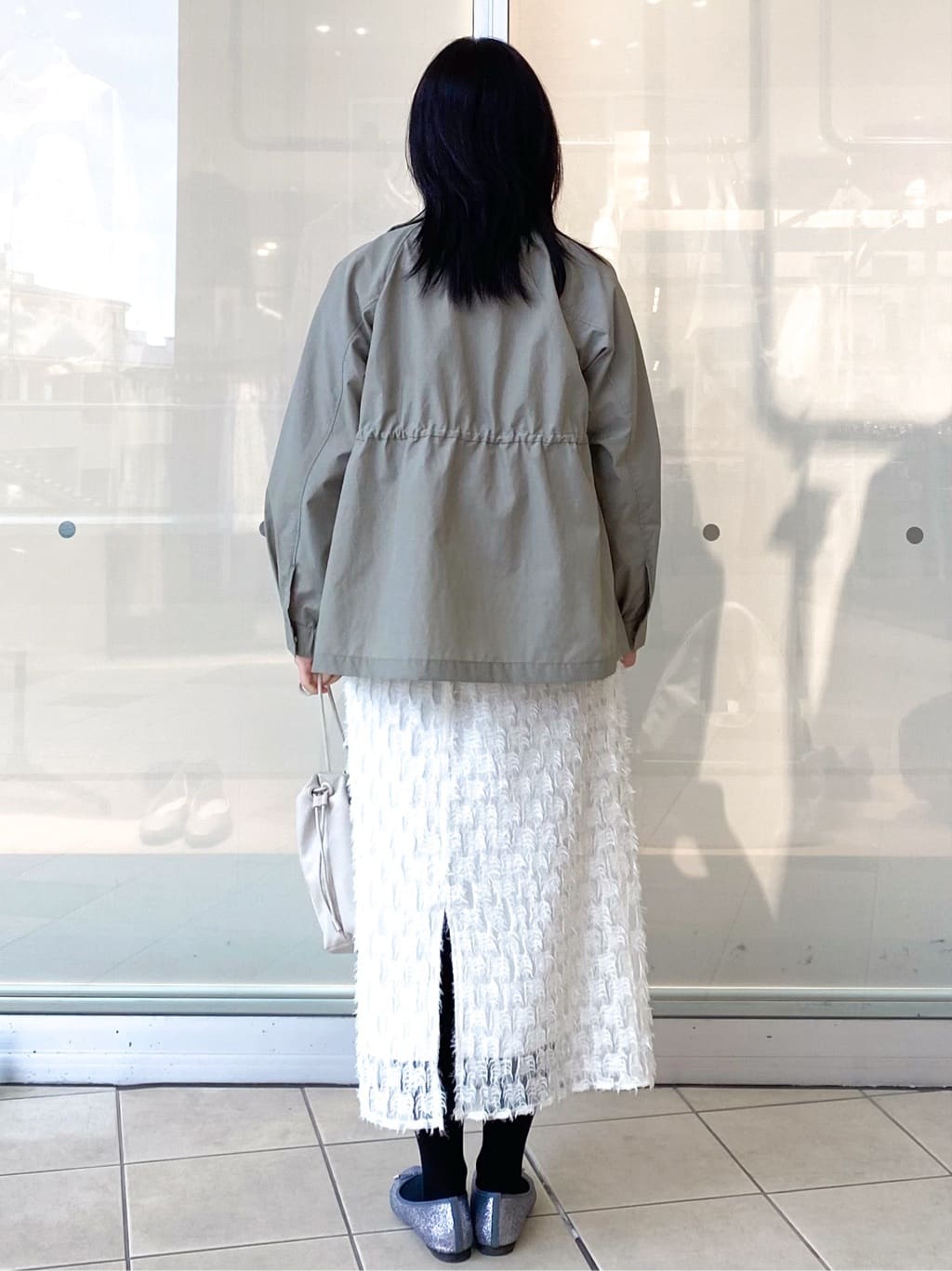 Jeanさんの「OPAQUE.CLIP｜撥水スタンドZIPブルゾン【洗濯機OK／UVケア／花粉対応】」を使ったコーディネート