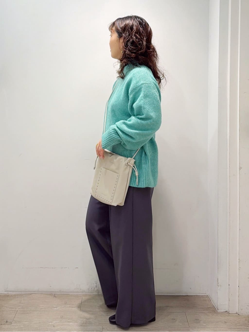 sumicaさんの「OPAQUE.CLIP｜ふわふわハイネックニット【洗濯機OK】」を使ったコーディネート