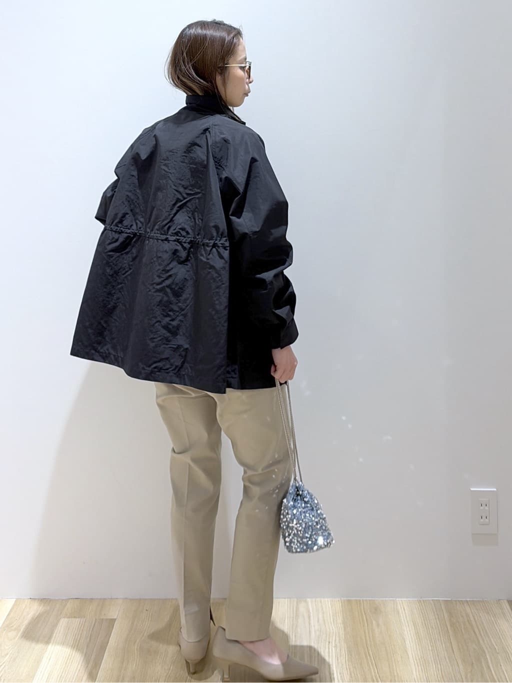 えりさんの「OPAQUE.CLIP｜オフショルダーデザインニット【洗濯機OK】」を使ったコーディネート