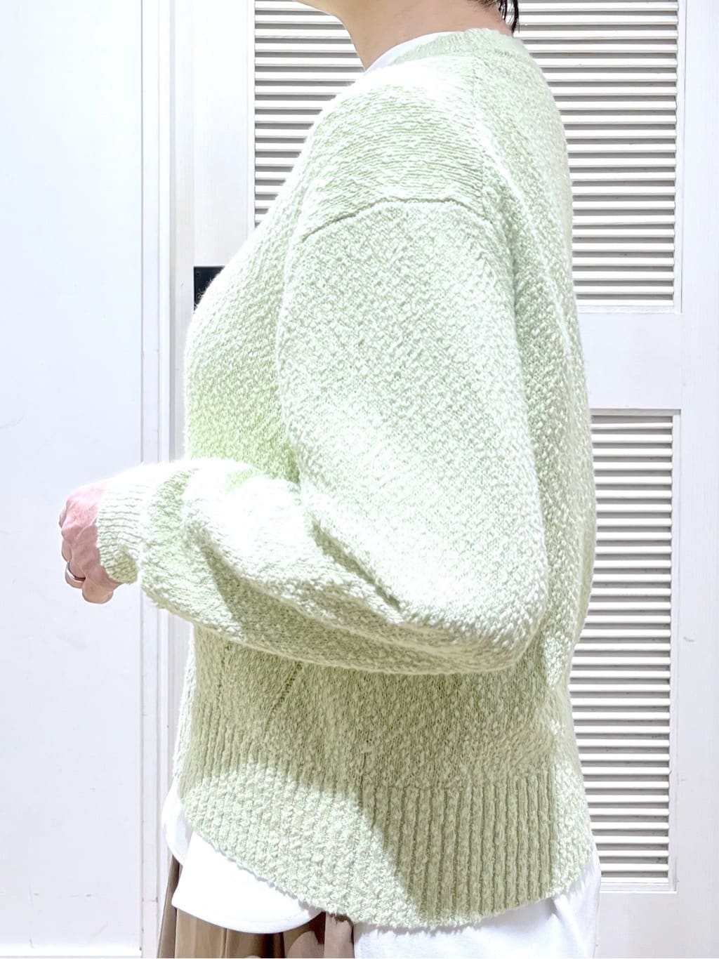 Miyazakiさんの「Dessin｜【体型カバー/レイヤード/洗える】ジョーゼットプルオーバーブラウス」を使ったコーディネート