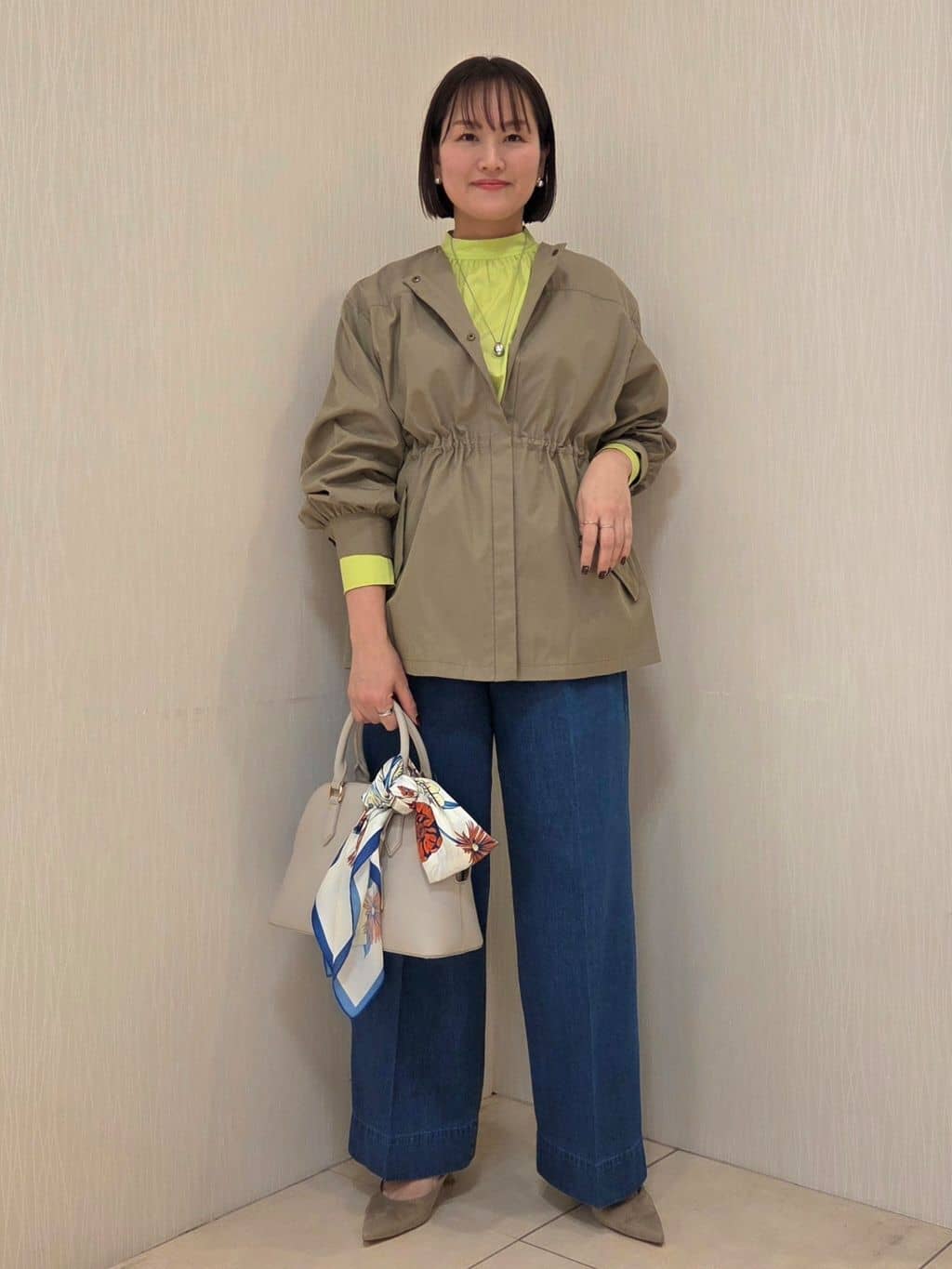 naokoさんの「UNTITLED｜◆【はっ水】ライトコットンミリタリーコート」を使ったコーディネート
