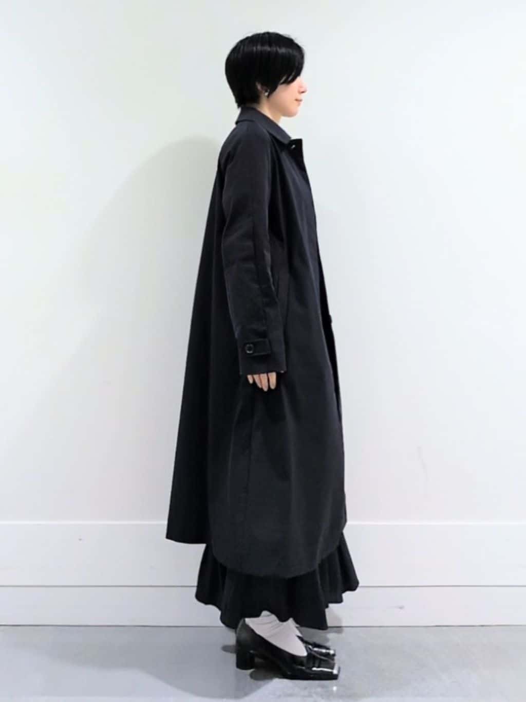 ミズタさんの「UNTITLED｜◆【はっ水/洗える】タスランステンカラーコート」を使ったコーディネート