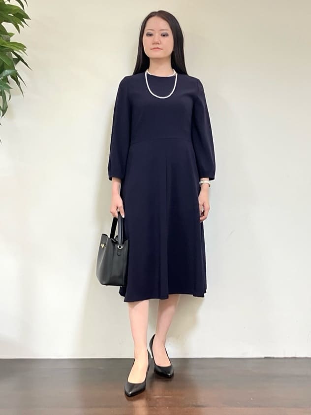 カレンさんの「UNTITLED｜【追加6/日本製】2連フェイクパールネックレス」を使ったコーディネート