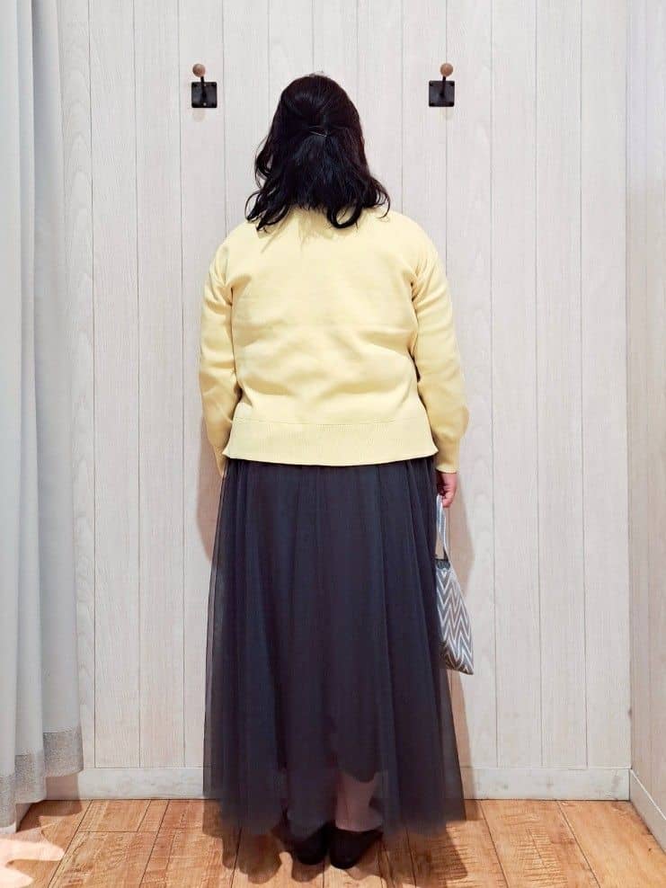 kotomiさんの「SHOO･LA･RUE｜【洗濯機可/S-LL】軽やかなパイピングがポイント スウェットライクニット」を使ったコーディネート
