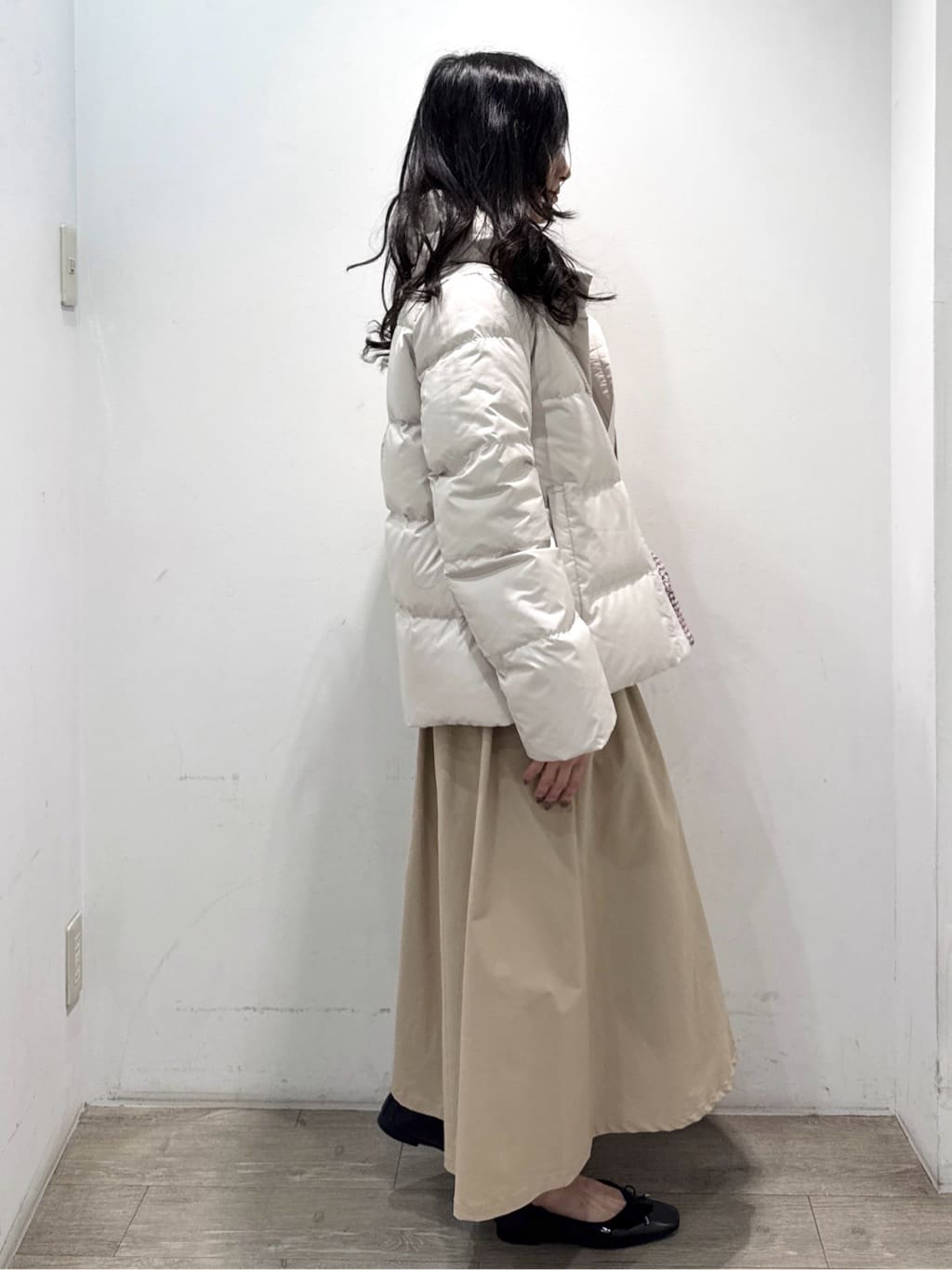 yuicciさんの「OPAQUE.CLIP｜撥水ショートダウン【防風／抗菌防臭／洗濯機洗い可】《SS～LL》」を使ったコーディネート