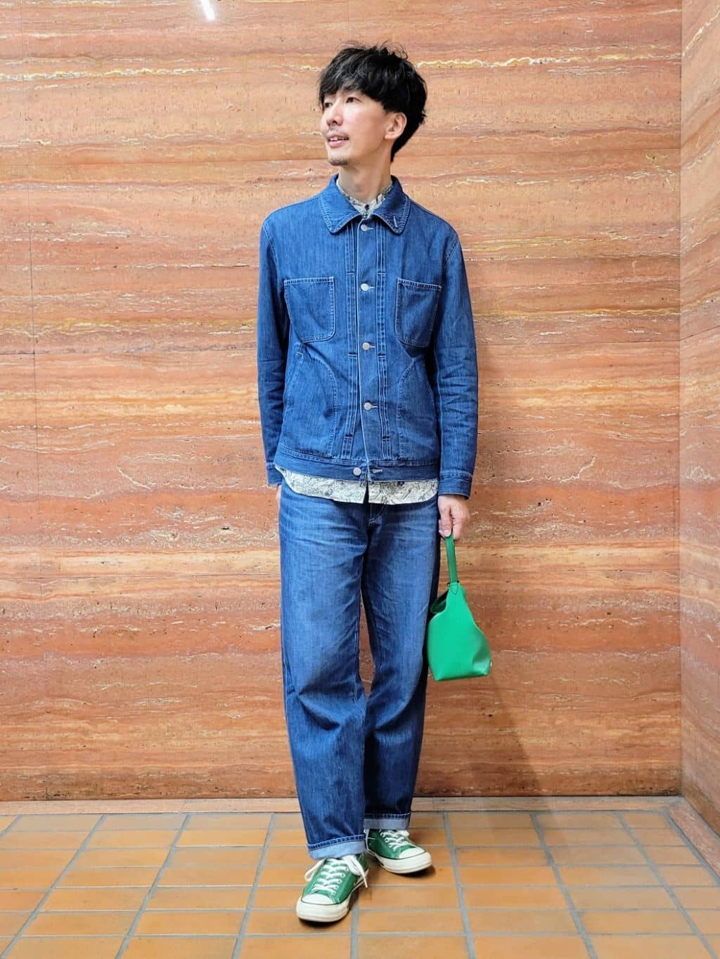 piroyaさんの「TAKEO KIKUCHI｜【BOWLER HAT LABEL】エクスプローラー Gジャン」を使ったコーディネート