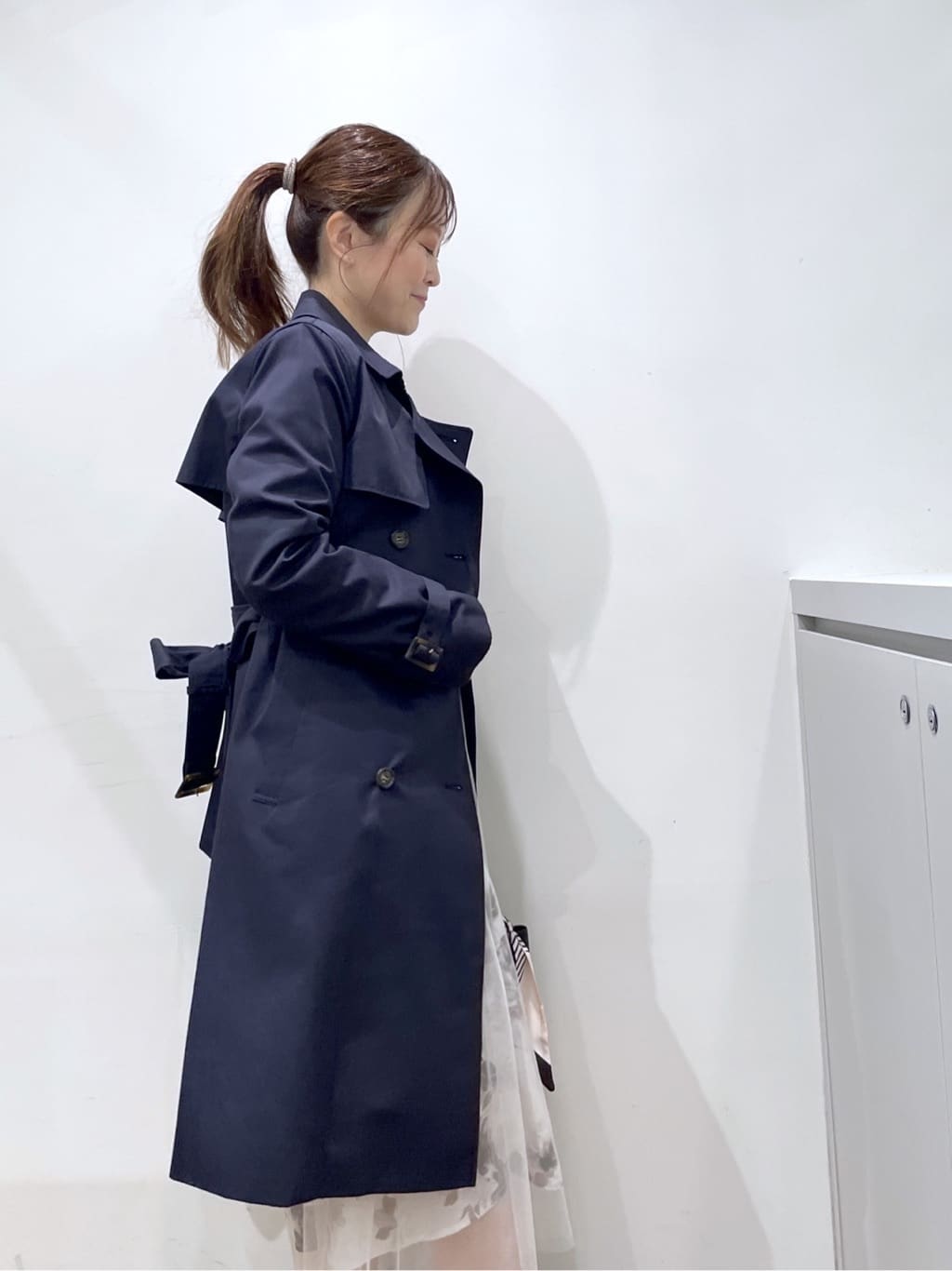 Junさんの「index｜ドッキングニットワンピース【洗濯機OK／抗ピル】」を使ったコーディネート