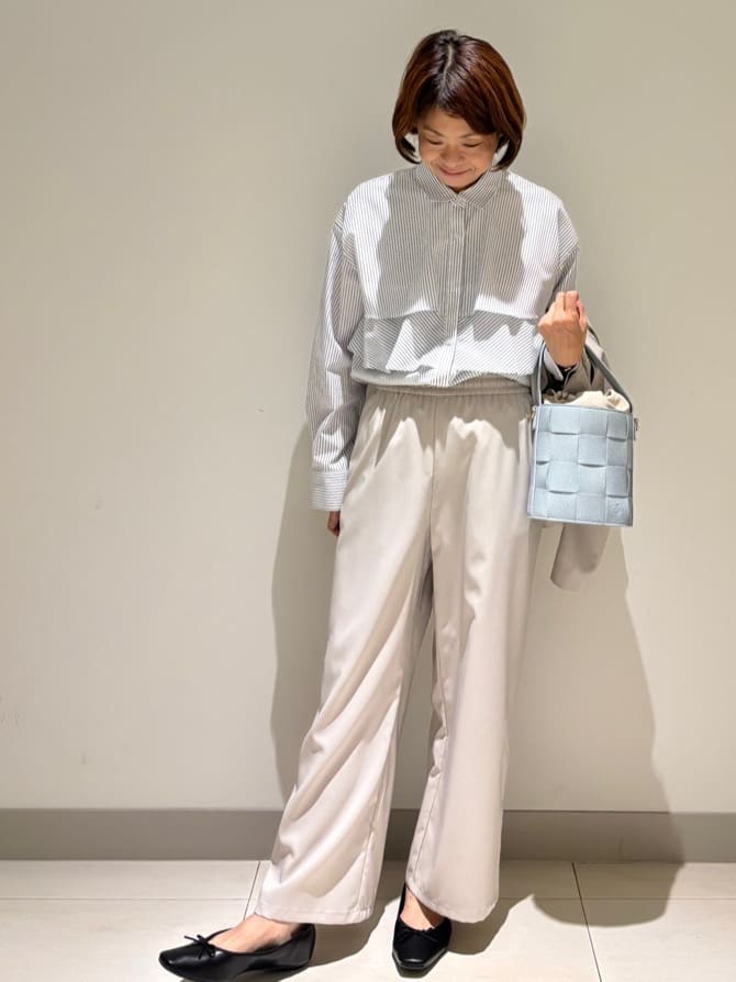 Haruさんの「Dessin｜【セットアップ可/洗える】ダブルストレッチジャケット」を使ったコーディネート