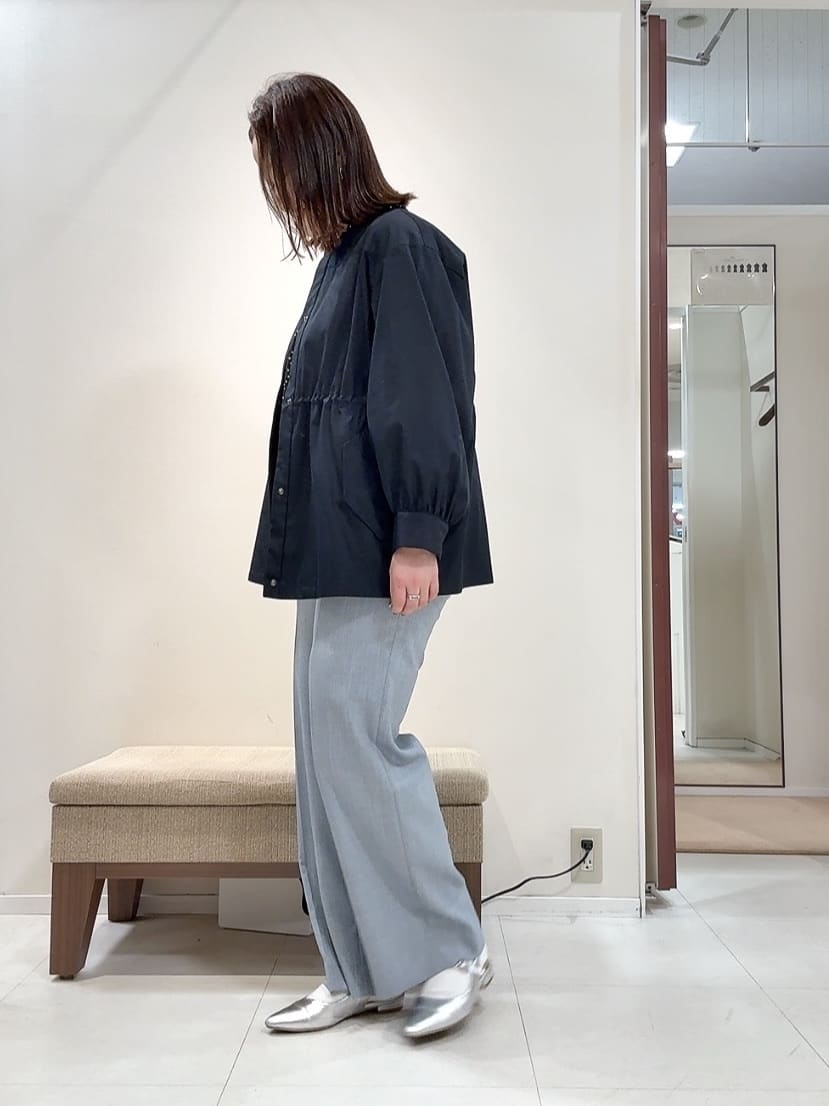 YUIさんの「UNTITLED｜◆【はっ水】ライトコットンミリタリーコート」を使ったコーディネート