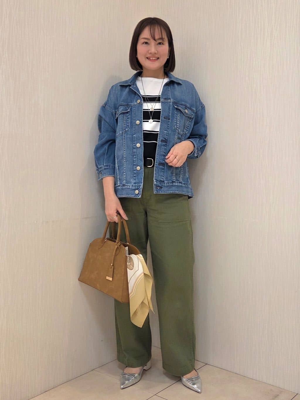 naokoさんの「UNTITLED｜【Healthy DENIM】別注Bran／デニムジャケット」を使ったコーディネート
