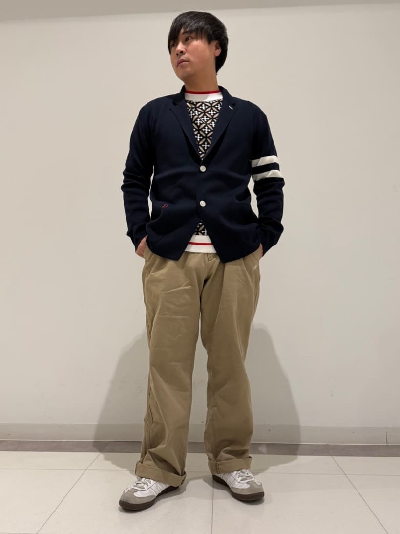 MATSUBARAさんの「DRESSTERIOR｜【ウォッシャブル】スプリング ニットジャケット」を使ったコーディネート