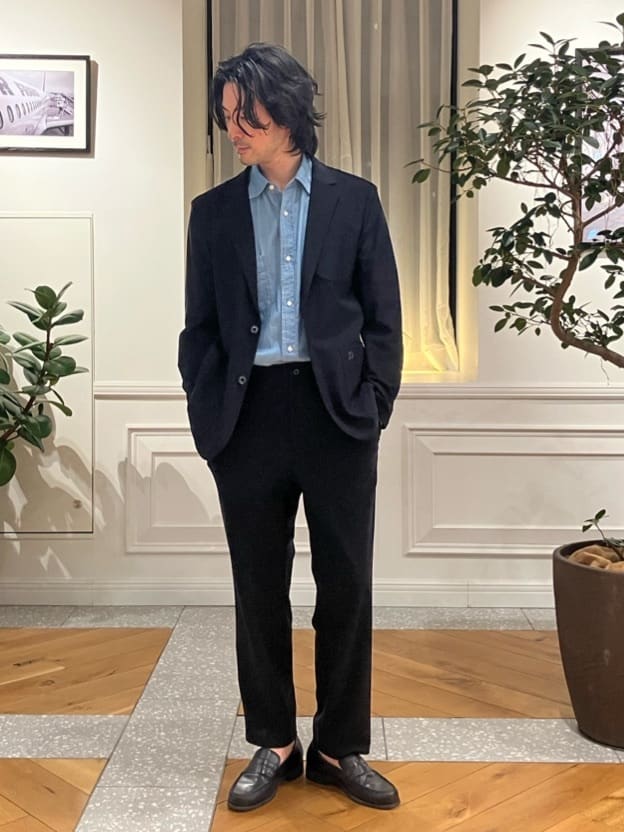junyaさんの「DRESSTERIOR｜ユーズドデニムシャツ」を使ったコーディネート