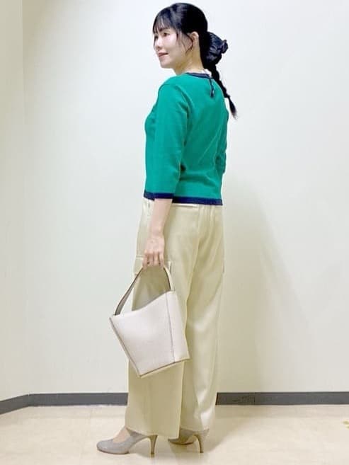  beni_gingerさんの「Reflect｜【アンサンブル可】バイカラーカーディガン」を使ったコーディネート