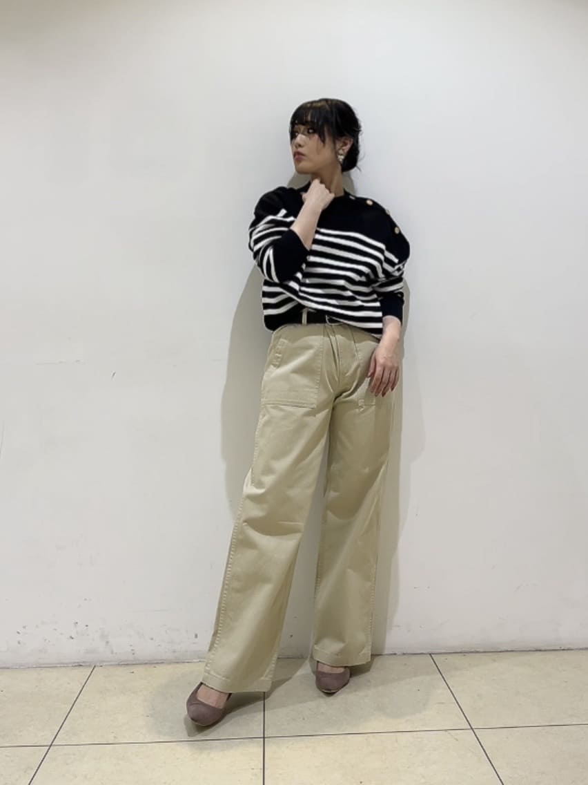 watanabeさんの「UNTITLED｜【洗える】ミラノリブニット」を使ったコーディネート