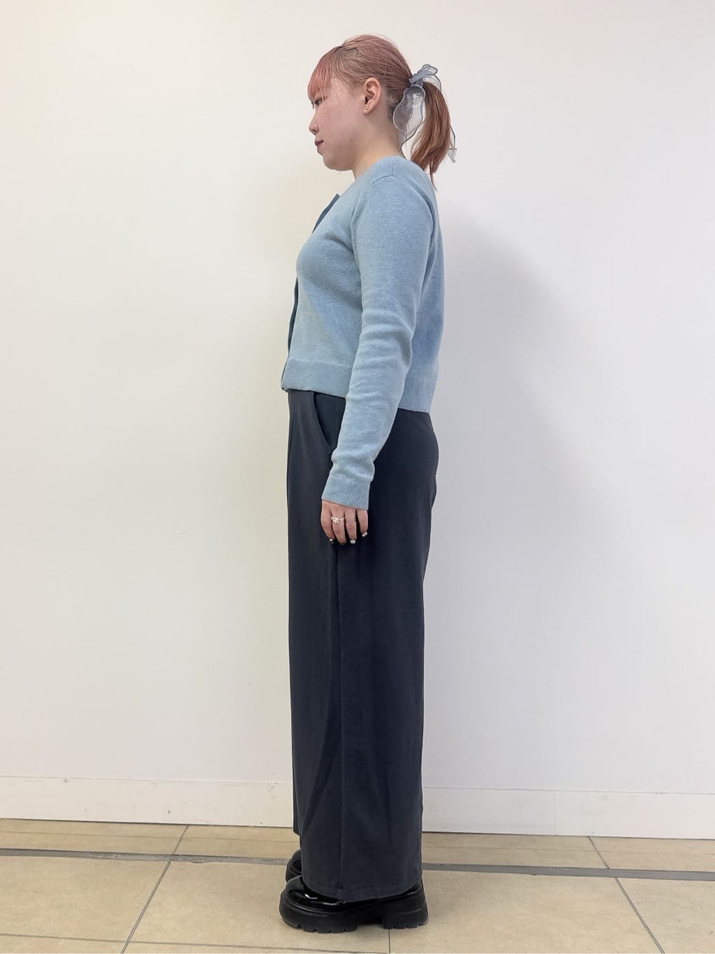 なかもとあきさんの「DRESSTERIOR｜コンフォート ダブルブレザー」を使ったコーディネート