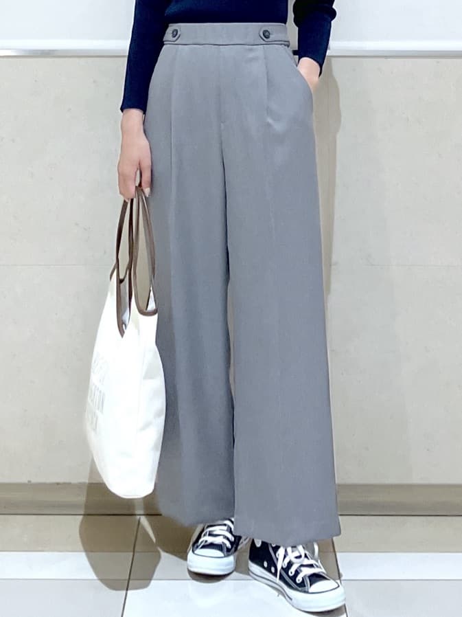 eriko さんの「Dessin｜【花粉ガード/撥水加工/洗える】クルーネックスプリングコート」を使ったコーディネート