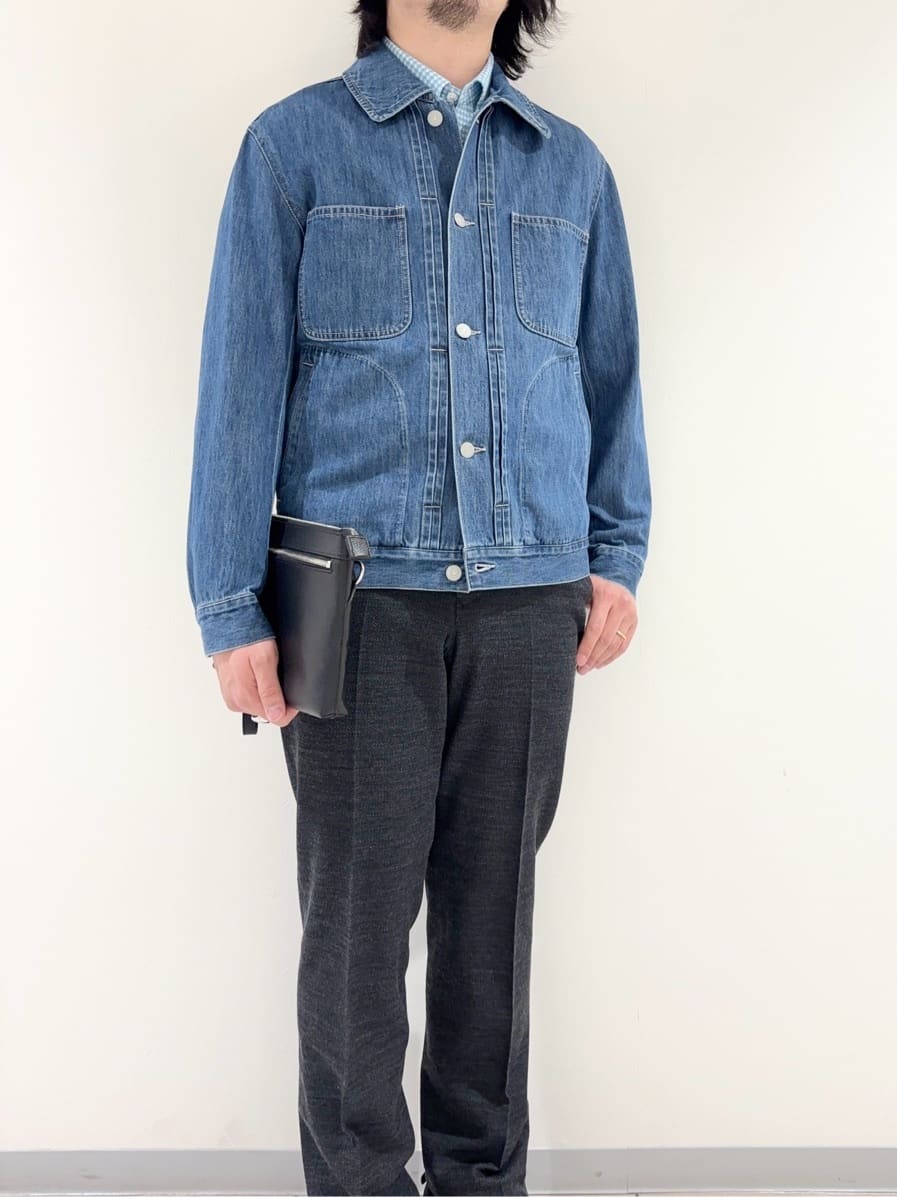 及川さんの「TAKEO KIKUCHI｜【BOWLER HAT LABEL】エクスプローラー Gジャン」を使ったコーディネート