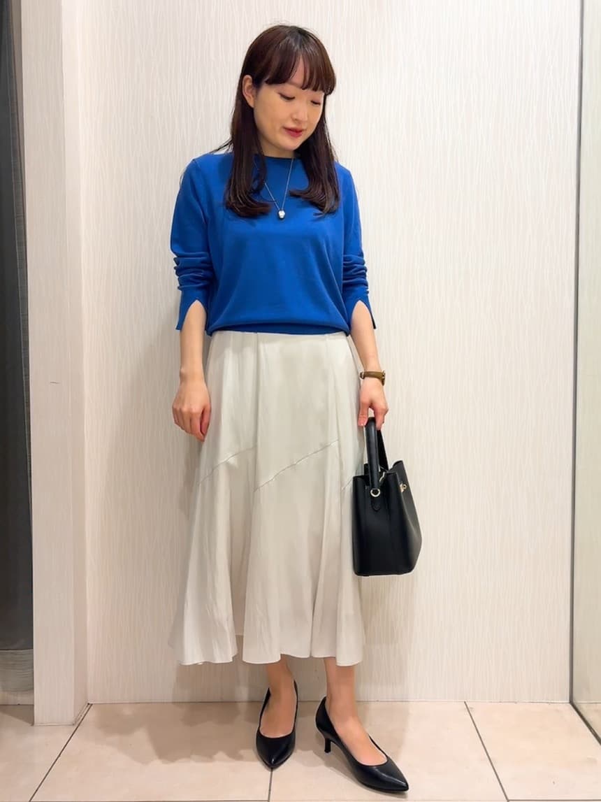 SAHOさんの「UNTITLED｜【アンサンブル可/洗える】ウォームスパンニット」を使ったコーディネート