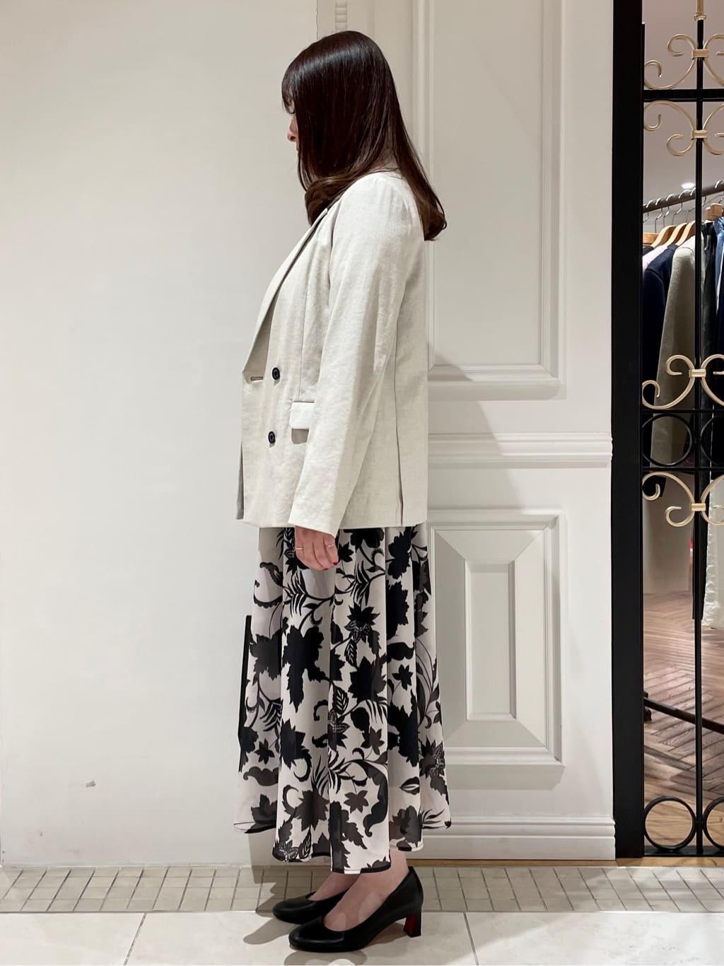 minowaさんの「DRESSTERIOR｜【セットアップ可/吸水速乾/ウォッシャブル】リネンブレンドオックスダブルジャケット」を使ったコーディネート