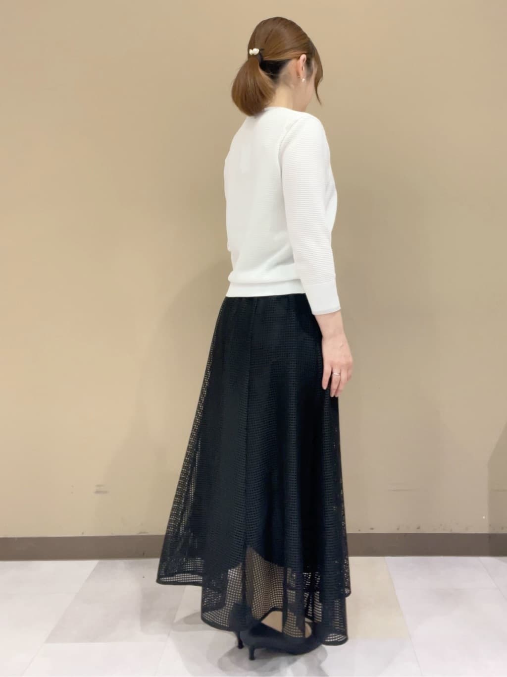Tomoさんの「UNTITLED｜【UV/接触冷感/スーツ】ジャージテーラードジャケット」を使ったコーディネート