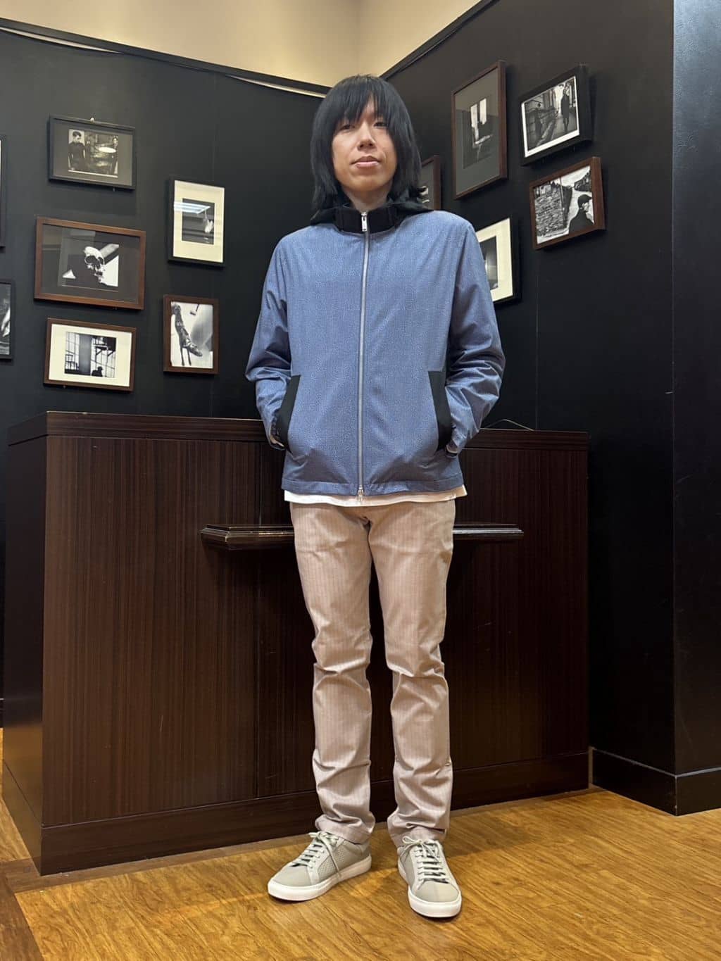 moritaさんの「TAKEO KIKUCHI｜2WAYアクティブ ライト ブルゾン」を使ったコーディネート