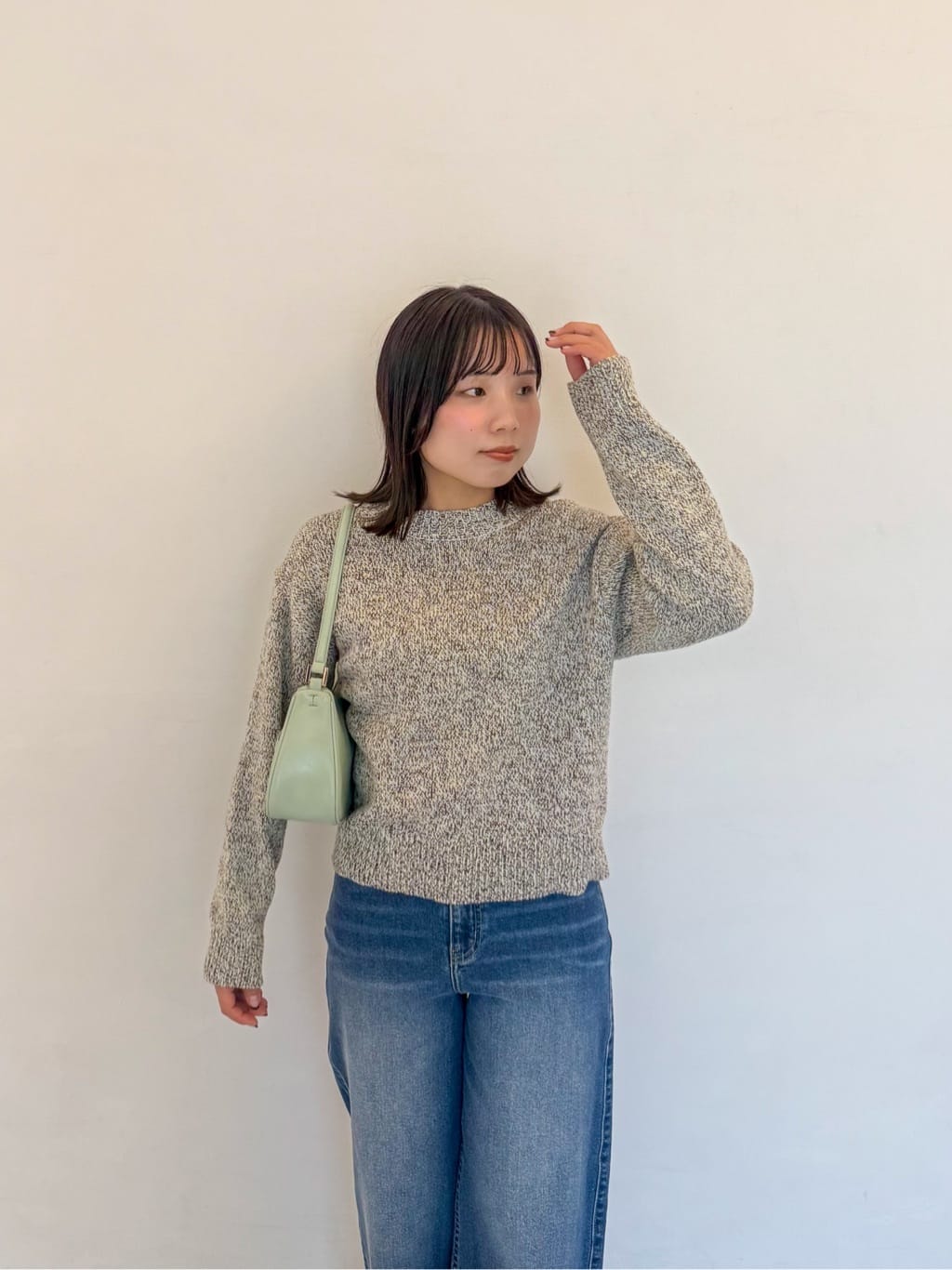 wakanaさんの「index｜カラーMIXニット【洗濯機OK】」を使ったコーディネート
